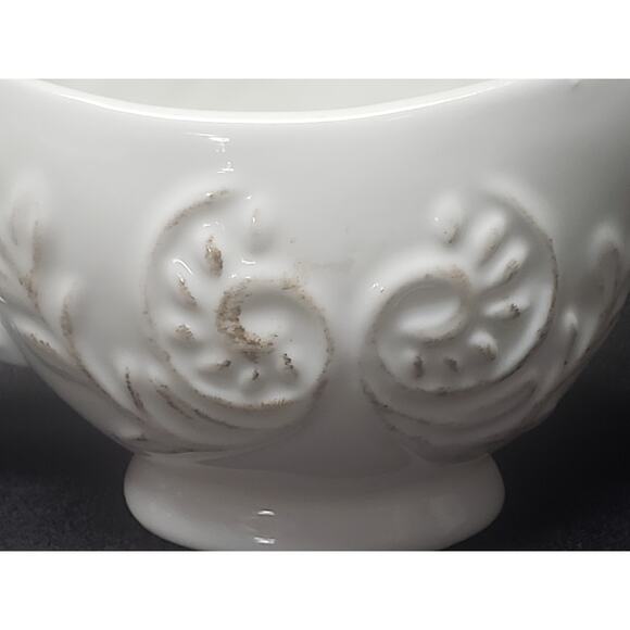 Avon Vintage Gravy Boat / Serving Bowl Dish with Scroll Design Kitchen Decor - Picture 6 of 13
